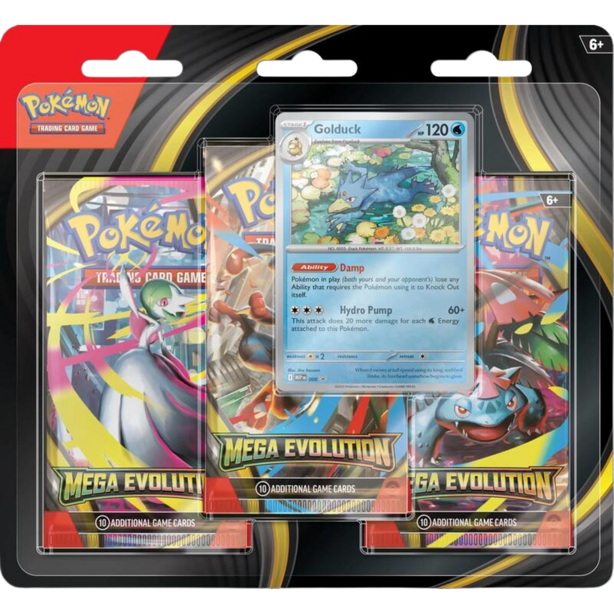Pokemon Mega Evolution - 3 Pack Blister