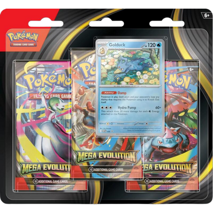 Pokemon Mega Evolution - 3 Pack Blister