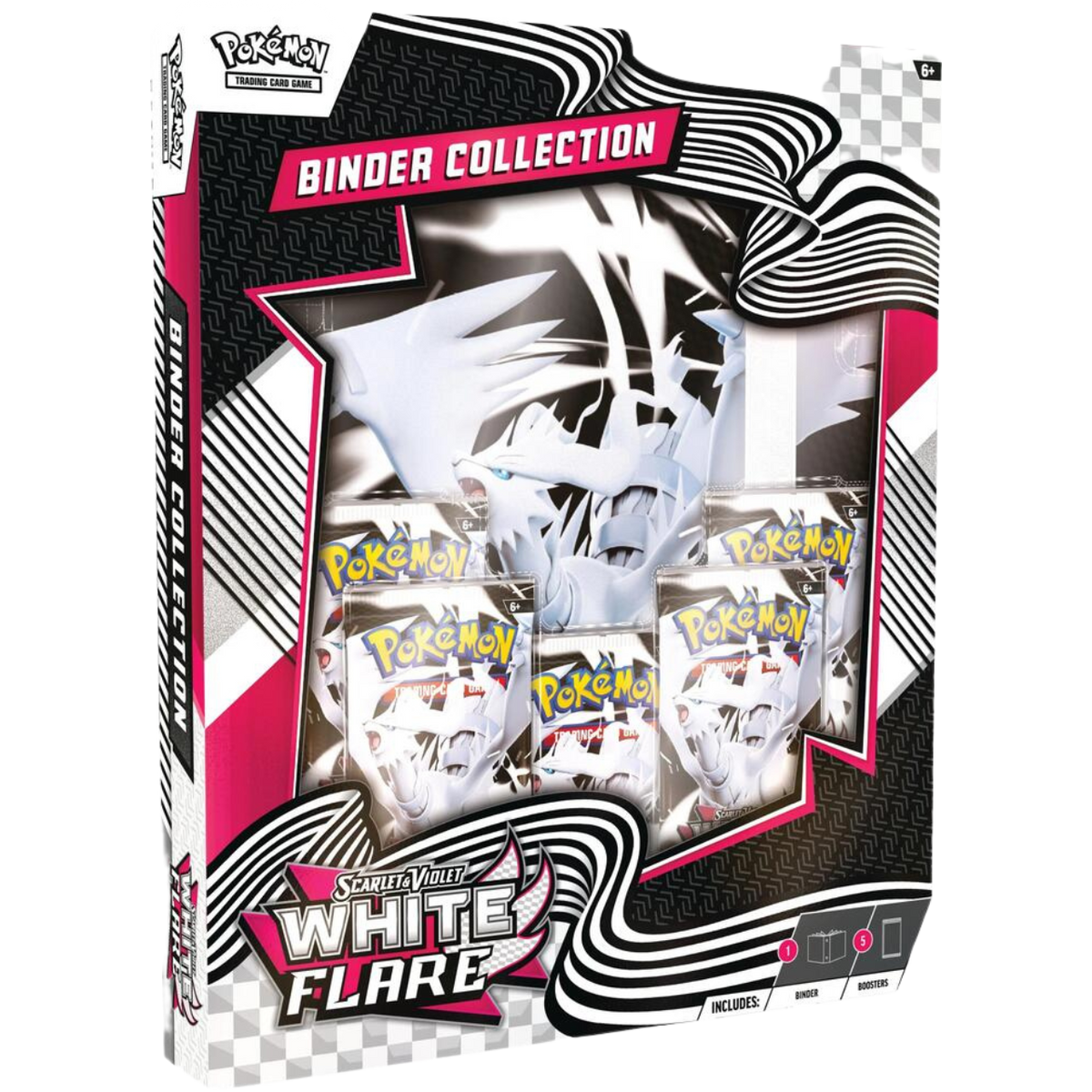 Pokemon Scarlet & Violet - White Flare Binder Collection