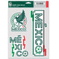 Wincraft Mexico 5.5x7.75 Multi-Use 3 Pack Decal