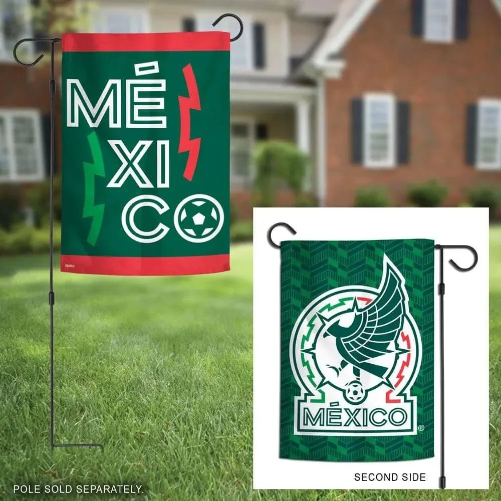 Wincraft Mexico National Soccer Team 2-Sided Garden Flag 12.5" x 18"