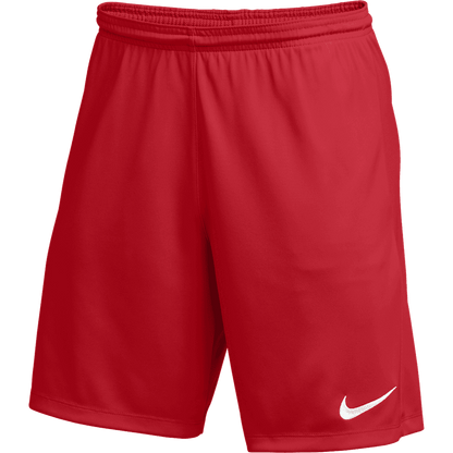 Nike Men's Dri-FIT Park III Shorts - University Red/White